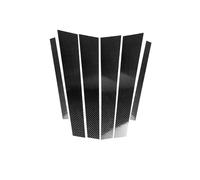 Guarnizione finestrino Per BMW Serie 3 E90 2005-2012 Decorazione montante B finestra aspetto carbonio striscia tenuta centrale portiera esterna auto adesivo