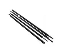 Guarnizione finestrino Striscia di tenuta in gomma per portiera esterna auto 4 pezzi per Lexus per LX570 2008-2021(Nero)