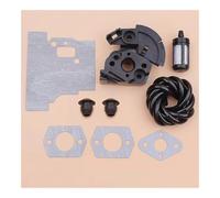 Guarnizione flangia carburatore collettore di aspirazione adatta for FS75 FS80 FS85 Set passacavo tubo flessibile filtro carburante