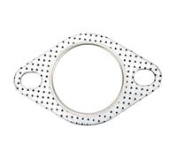 Guarnizione flangia tubo di scarico 2 pollici 2 bulloni resistente al calore universale per tubi Turbo a gomito verso il basso De Cat