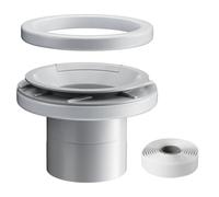 Guarnizione flangia WC aggiornamenti Guarnizione flangia lunga servizio WC efficiente per migliorare la tenuta e l'uso prolungato in casa, hotel bagno riparazione