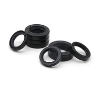 Guarnizione for albero in gomma nitrilica con doppio labbro, ID 32 mm, NBR, TC-32 * 50/52/55/58/60/62/65/72 * 5/7/8/10/12 mm(5pcs,32x43x7mm)