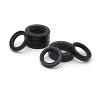 Guarnizione for albero in gomma nitrilica con doppio labbro, ID 32 mm, NBR, TC-32*/58/60/62/65/72 * 5/7/8/10/12 mm(5pcs,32x42x10mm)
