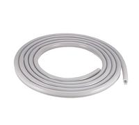 Guarnizione for finestra con montaggio a T da 5 metri, 9 mm x 5 mm, con bulbo da 9 mm, for fessura da 5 mm, colore grigio ER