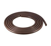 Guarnizione for finestra con montaggio a T da 9 mm x 5 mm, 1 pezzo, con bolla da 9 mm for fessura da 5 mm, lunghezza 5 metri, for caffè ER