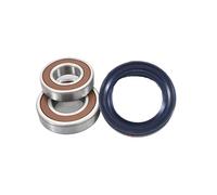Guarnizione for lavatrice a tamburo, compatibile con Whirlpool, (50 * 75 * 10) + cuscinetti 2 pezzi (6206 6207) Parti di tenuta dell'anello di tenuta del paraolio