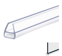 Guarnizione for porta curva for box doccia da 6-12 mm, sostituzione, vasca in vetro dritto, materiale in silicone morbido(U Type 100cm,8 mm)