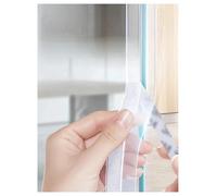 Guarnizione for porta, guarnizione antispiffero sotto la porta, guarnizione for porta doccia for collisioni e fessure laterali di porte e finestre(W2.5cm/0.98in)