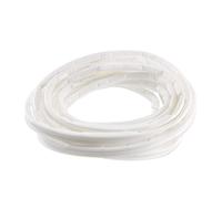 Guarnizione for porta in schiuma con scanalature, 1 pezzo, profondità 8 mm x scanalatura 2,8 mm, lunghezza 6 metri / 19,68 piedi, bianca, 8 mm x 2,8 mm ER