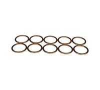 Guarnizione for tubo di scarico in rame for motocicletta adatta for modelli H CX500 CX650 XL250 di ricambio 1975-1986 1977-1986 1983-1984 1975-1978(10pcs)