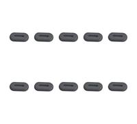 Guarnizione Foro per telaio Bici 10pz Gomma Siliconica Nera 23,5mm x 11,8mm per