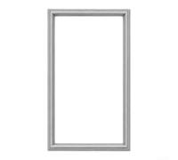 Guarnizione Frigo per Haier per midea Xinfei Modelli Guarnizione Frigo | Forte striscia magnetica, materiale PVC grigio, vestibilità, chiusura ermetica, risparmio energetico