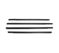Guarnizione Guarnizioni Per Finestrini Laterali Auto Sigillanti A Pressione Colore Nero Argento E Cromo Per Peugeot 301 2013-2017 Auto Strisce Di Protezione(Nero)