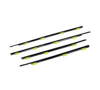 Guarnizione Guarnizioni Per Finestrini Per CRV 2002-2006 Modanature Cromate Per Portiere Laterali Guarnizioni Per Finestrini Esterni, 72410-S9A-003 Auto Strisce Di Protezione