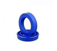 Guarnizione idraulica, Confezione Da 5 Paraolio PU for Stelo Dell'albero Del Pistone A Labbro Singolo U Cup Blu ID 8-19mm UN Idraulico Radiale(12x25x10mm)