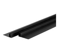 Guarnizione Idrostile per vetro box doccia 5 mm 2 pz nero Nero