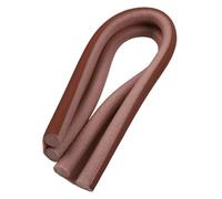 Guarnizione impermeabile in etilene vinil acetato EVA, paraspifferi su entrambi i lati, protezione contro vento, polvere, rumore, risparmio energetico, casa, hotel, ristorante, 95 x 10 cm, grigio