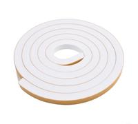 Guarnizione impermeabile in schiuma da 245 m, efficace per l'esclusione di correnti d'aria e riduzione del rumore (12 mm x 12 mm x 2 m)