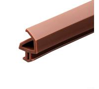 Guarnizione impermeabile per porte e finestre, 10 m, efficace isolamento acustico con caratteristiche antivento (marrone)