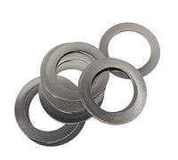 Guarnizione in acciaio inossidabile, 20PCS M3 M4 M5 M6 M7 M8 M9 A M30 In Acciaio Inox Ultra Sottile Piatto di Regolazione di Precisione Rondella Guarnizione Spessore(M30x400.3mmThickness)