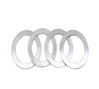 Guarnizione in acciaio inossidabile, 50 pz/lotto M6 M7 M8 Rondella Piatta In Acciaio Inox Guarnizione Ultrasottile Spessore Ultra-sottile Spessore 0.1mm 0.2mm 0.3mm 0.5mm 1mm(6x12Thickness1mm)