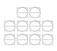 Guarnizione in Alluminio cilindro pneumatico cilindro per Compressore D'aria 10 Pezzi Guarnizione in Alluminio per Cilindro 65 Sostituzione della Piastra di Tenuta per Cilindro di Diametro 65