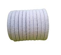 Guarnizione in fibra ceramica, Guarnizione in fibra ceramica for alte temperature, dimensioni multiple 16-50 mm x 1 m(16mmx16mmx1m)