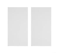 Guarnizione in fibra di ceramica per tubo di scarico e camino del forno, 300 mm x 140 mm x 3 mm, resistente al calore, guarnizione per porta canna fumaria a bassa conducibilità termica (2 pezzi)