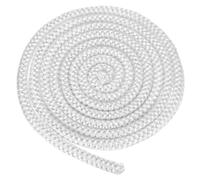 Guarnizione in fibra di vetro rotonda ad alta temperatura for stufe a legna e caminetti - Resistenza al calore fino a 1022 °F(White,1/2inx86.6in)