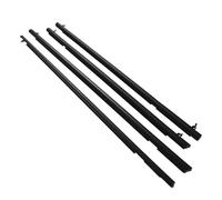 Guarnizione in gomma 4 Pezzi Di Guarnizione In Gomma Finestrini Esterni Portiere Dell'auto Per Civic 2006-2011 Striscia Di Tenuta Pressione Impermeabile Auto Guarnizione Finestr