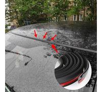 Guarnizione in gomma adesiva esterno parabrezza anteriore e posteriore 4M