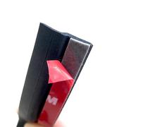 Guarnizione in gomma da 1 metro per isolamento acustico, guarnizione per bordi e portiere dell'auto (tipo Z)