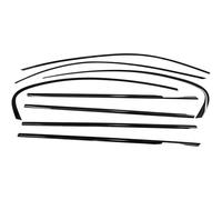 Guarnizione in gomma Decora Il Nero Lucido Per BMW Serie 5 F10 2011-2017 Cornice Del Finestrino Laterale Modanatura Striscia Di Tenuta Auto Guarnizione Finestr