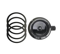 Guarnizione in gomma di ricambio for coperchio esterno e frullatore, compatibile con la gelatiera Ninja NC301 CREAMi.