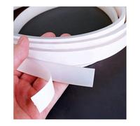 Guarnizione in gomma, Guarnizione autoadesiva in gomma siliconica con supporto adesivo da 5 metri, resistenza alle alte temperature, antiscivolo, sigillante antiurto, 1 pz(3x3mm)