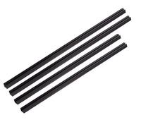 Guarnizione in gomma Guarnizione In Gomma Per Finestrini Esterni 4 Pezzi Per Mitsubishi Per Outlander 2007-2012 Striscia Di Tenuta Pressione Impermeabile Auto Guarnizione Finestr(Inner Windows)