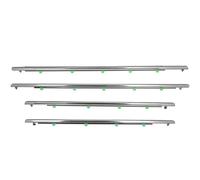 Guarnizione in gomma Guarnizione Per Finestrino Auto Per CRV Per CR-V 2007-2011 Striscia Di Tenuta Per Finestrino In Vetro Portiera Laterale Argentata Auto Guarnizione Finestr