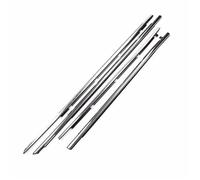Guarnizione In Gomma Guarnizione Per Finestrino Auto Per Toyota Per Avalon XX50 2019~2023 Striscia Sigillante Per Vetri Porta Cromata Impermeabile(4pcs)