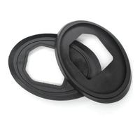 Guarnizione in gomma nera anteriore per antenna da tetto, adatta per Renault Clio, adatta per Volvo V40, adatta per Fiat Grande Punto