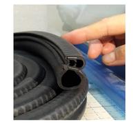 Guarnizione in gomma nera per portiera auto, barca, camper, camion, 10 m