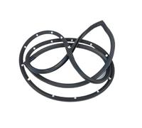 Guarnizione In Gomma OTR Per Apertura Portiera Per Mitsubishi Per Pajero Per Montero IO Pinin TR4 H76W H77W 1999-2004 MR351385 MR351386 Auto Guarnizione Finestr(Rear Left)