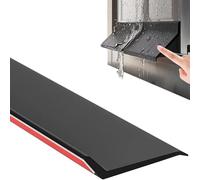 Guarnizione in gomma, Paragoccia antigoccia for porta autoadesivo in gomma nera a 135°, dimensioni multiple(5.5cm,5m(16.4ft))