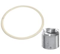 3 PZ GUARNIZIONI PER BIDONI CONTENITORI ACCIAIO INOX SANSONE OLIO Ø 130
