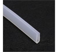 Guarnizione in Gomma per Bordo del Bordo del Canale in Silicone A Forma di U Trasparente, Adatta per Il Lato del Tavolo, 5 Metri di Lunghezza, One Color, 7mm x 13mm