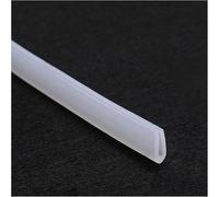 Guarnizione in Gomma per Bordo del Bordo del Canale in Silicone A Forma di U Trasparente, Adatta per Il Lato del Tavolo, 5 Metri di Lunghezza, One Color, 4mm x 7mm