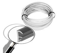 Guarnizione in gomma per porte | Insonorizzare finestra 5M, BIANCO F-4/18 | Profili per serramenti in pvc | Door frame soundproofing | infissi in pvc tenuta qualità | Guarnizione di scanalatura 4mm