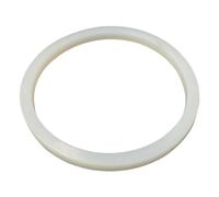 Guarnizione in gomma siliconica for alimenti VMQ bianca quadrata da 6 mm, diametro 120-570 mm, for raccordi hardware, for tombini, serbatoio a pressione(6x6mm 175mm)
