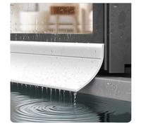 Guarnizione in gomma, Striscia Deflettore Pioggia In Gomma for Porte E Finestre 300cm Multicolor 25-45mm(White,35mm)