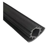 Guarnizione in gomma, Striscia di tenuta in gomma for pannelli solari e serre Dimensioni multiple 1M 3M(35x18mm T,3.0m)
