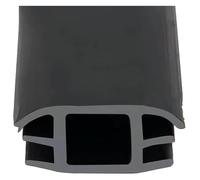 Guarnizione in gomma, Striscia di tenuta in gomma for pannelli solari e serre Dimensioni multiple 1M 3M(43x20mm-a T,1M or 3.28ft)